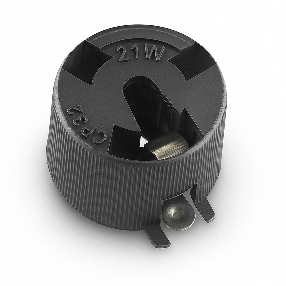 Lampeholder 21W for Volvo 240, 260, 262, 740, 760, 940, 960, V90 — bild 2 av 2