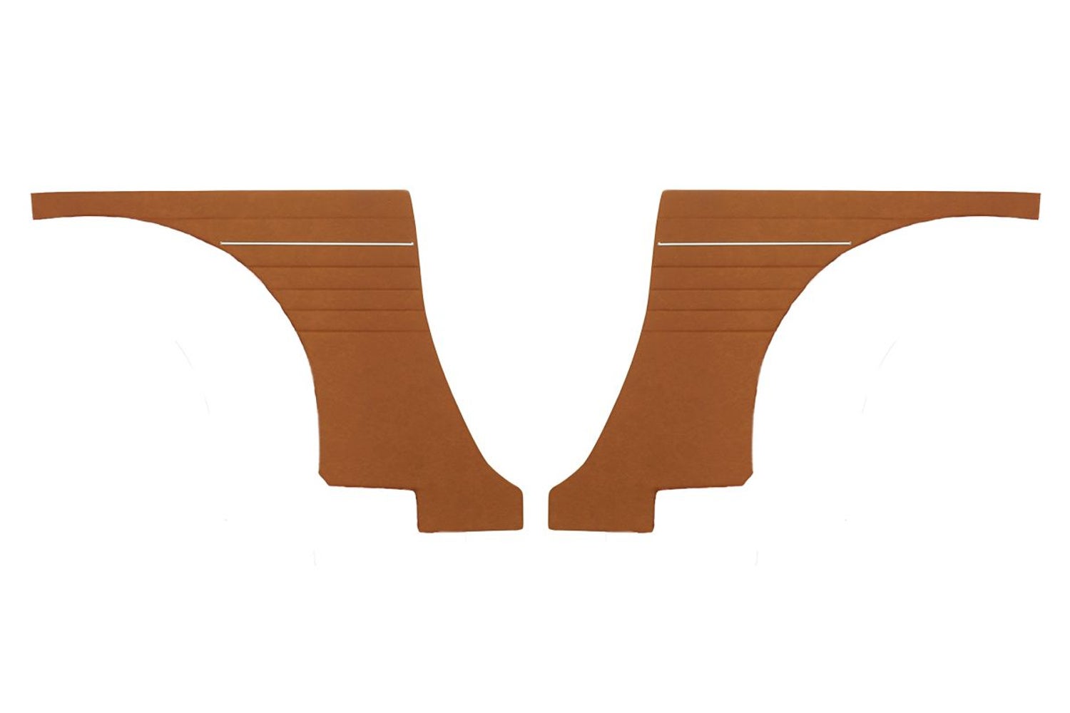 Panel bakre side brun