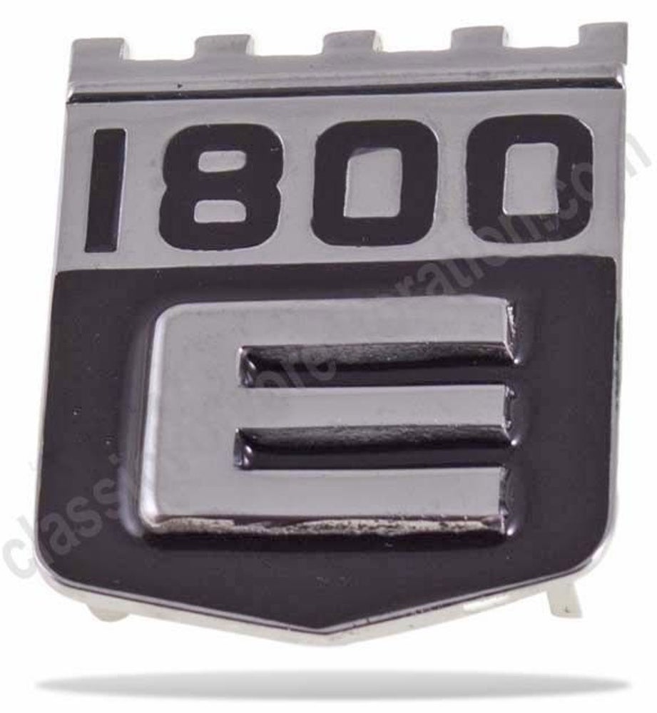 Emblem "Volvo 1800E" bak til Volvo 1800E