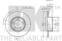 Bremseskive for Volvo Amazon, Amazon Kombi -70, 1800 1963-69, uten nav — bild 3 av 3