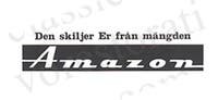 Klistremerke «Det skiller deg fra...» til Volvo Amazon — bild 1 av 2