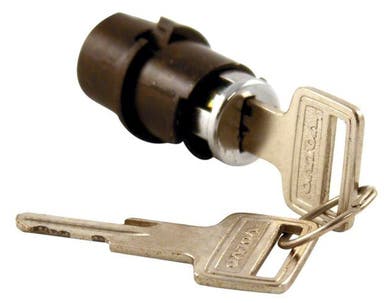 Låsesylinder til hanskerommet for Volvo 240, 245, 260, 262, 265, 265 1975-80