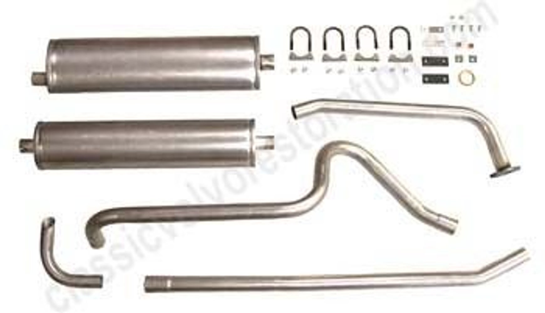 Eksosanlegg for Volvo PV, B18