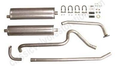 Eksosanlegg for Volvo PV, B18
