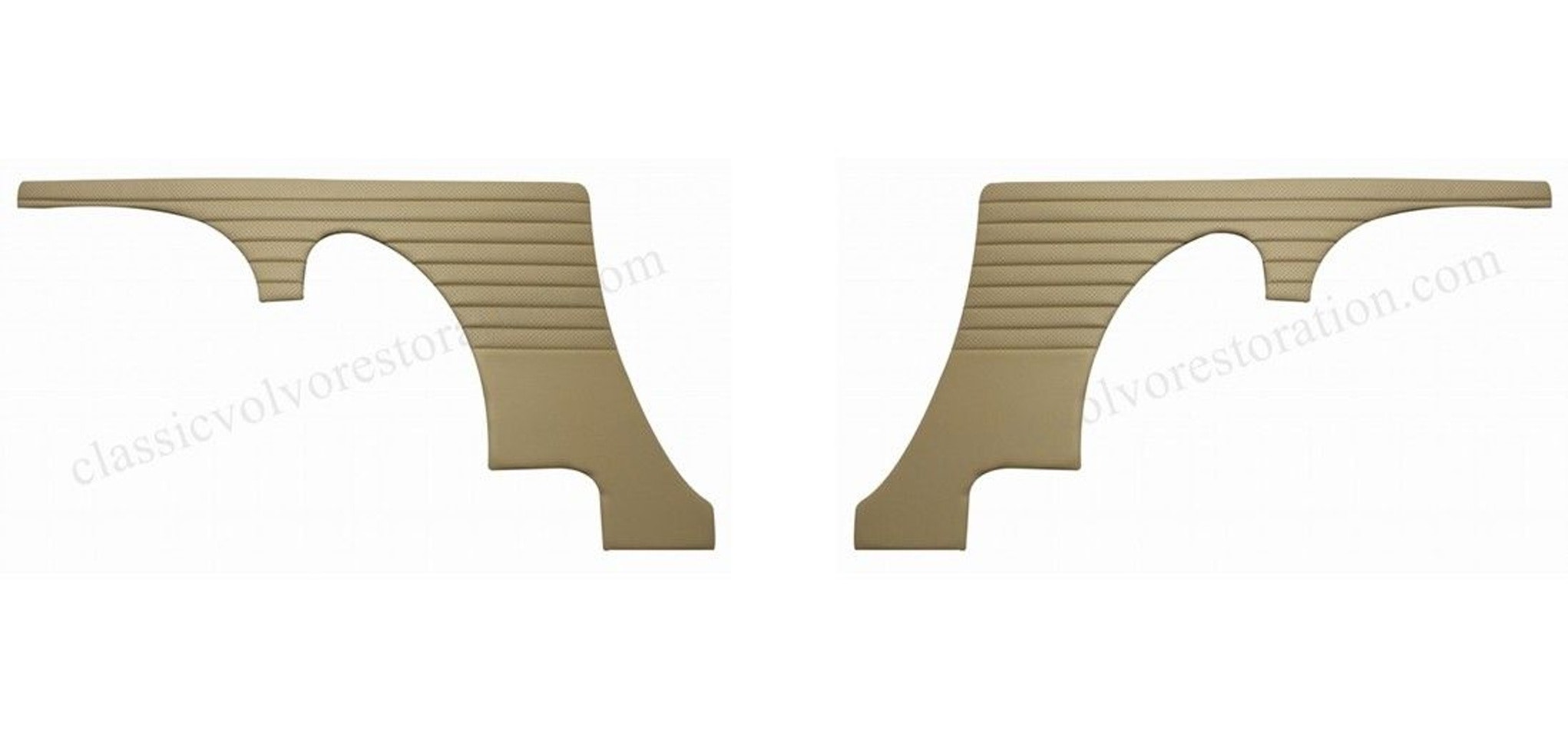 Panel bakre side hvit