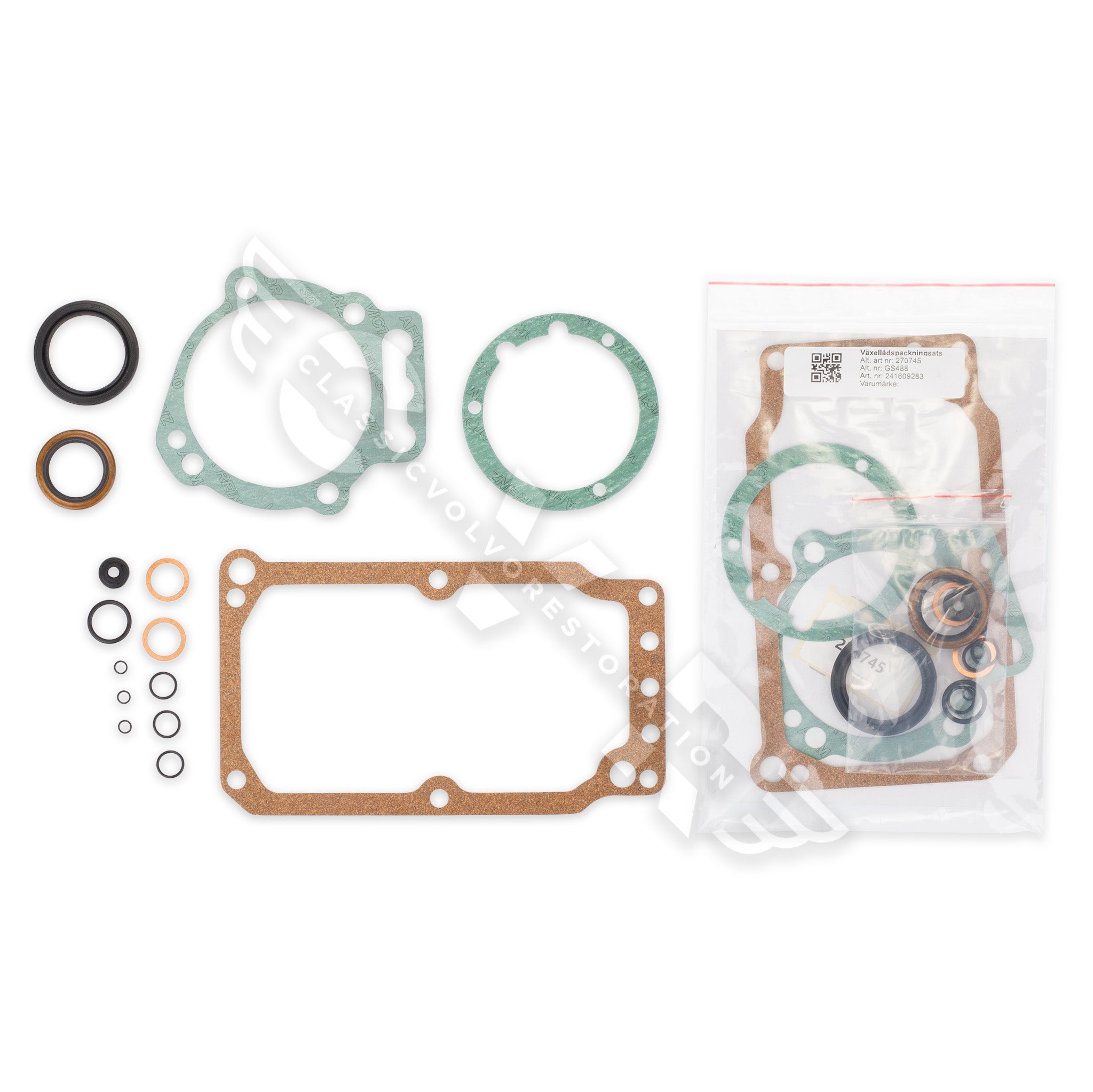 Pakningssett girkasse for Volvo M30, M40 1967- — bild 2 av 2