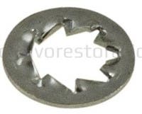 Låseskive 4mm taggskive