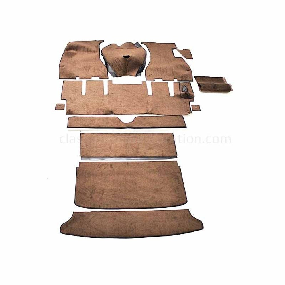 Mattesett brun/svart høyrestyrt