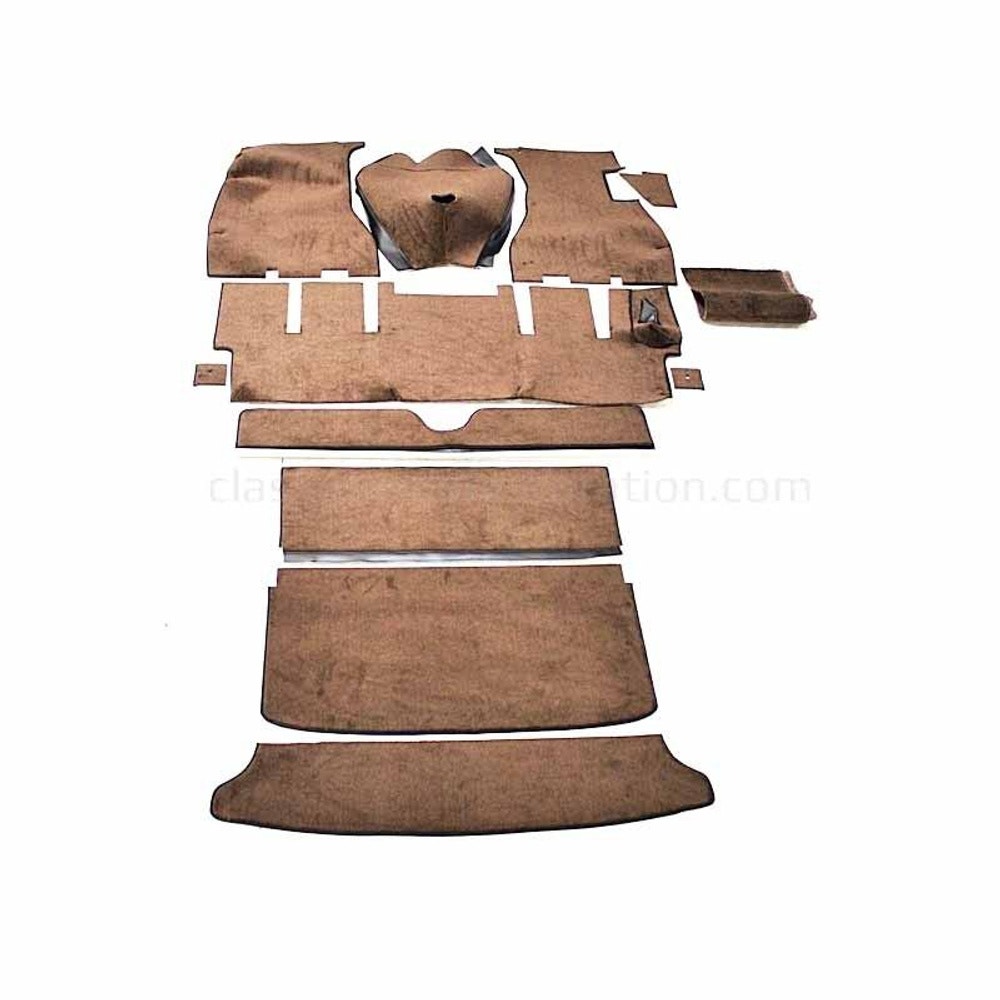 Mattesett brun/svart høyrestyrt