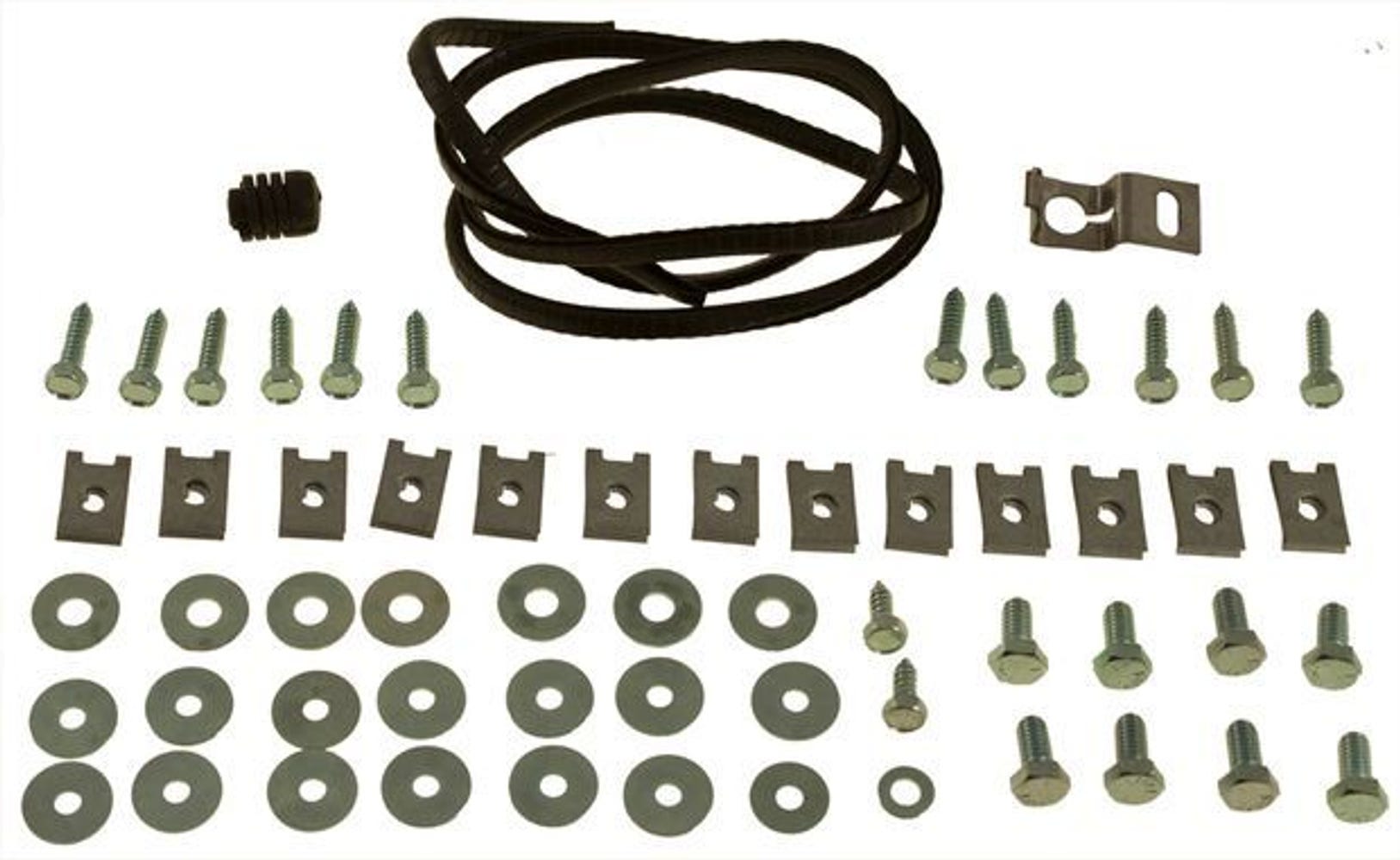 Monteringssett forskjerm til Volvo 140, 164 1967-74