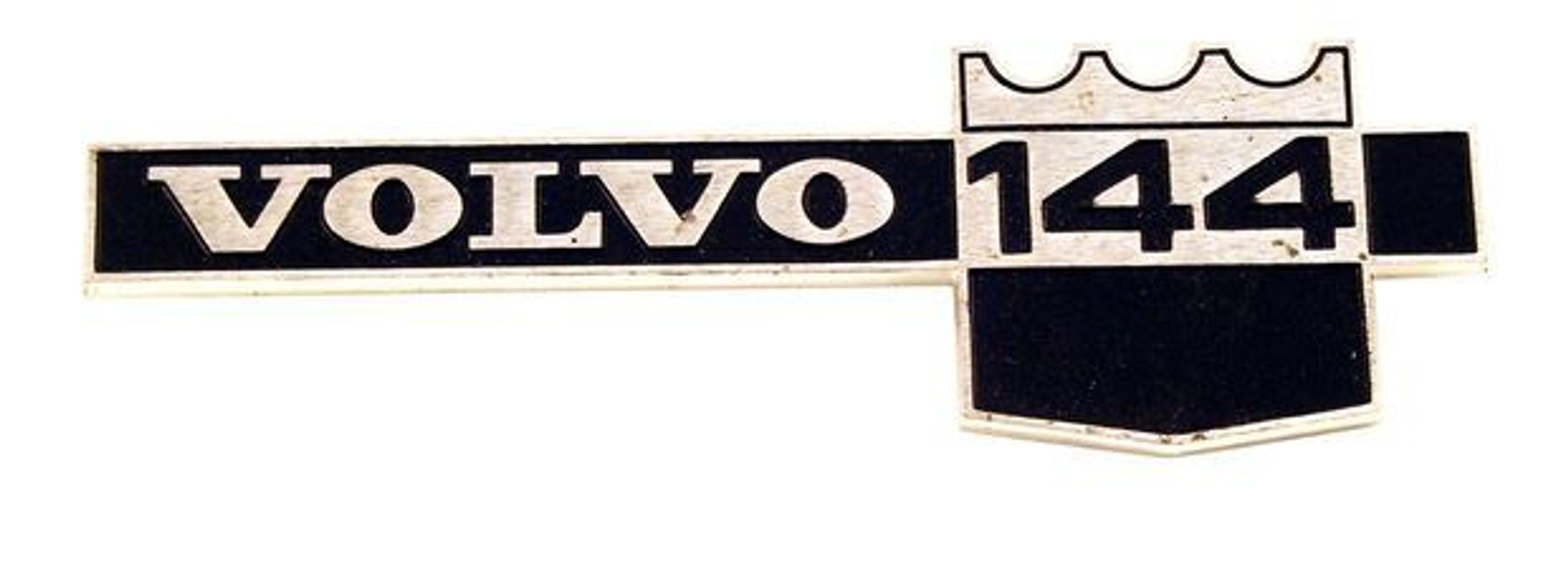 Emblem "144 B20A" skjerm til Volvo 144 1971-72