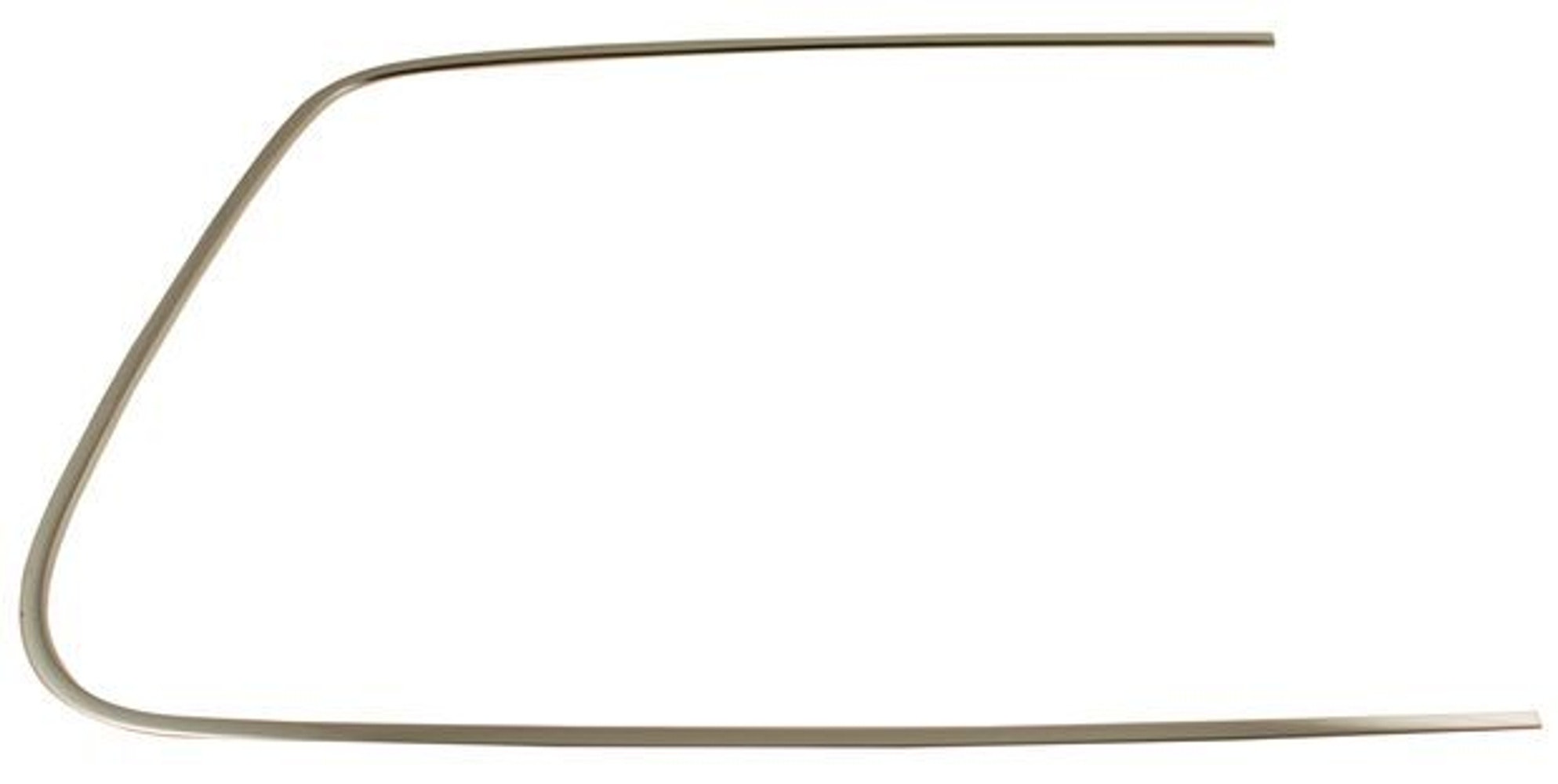 Prydlist bakluke blank venstre