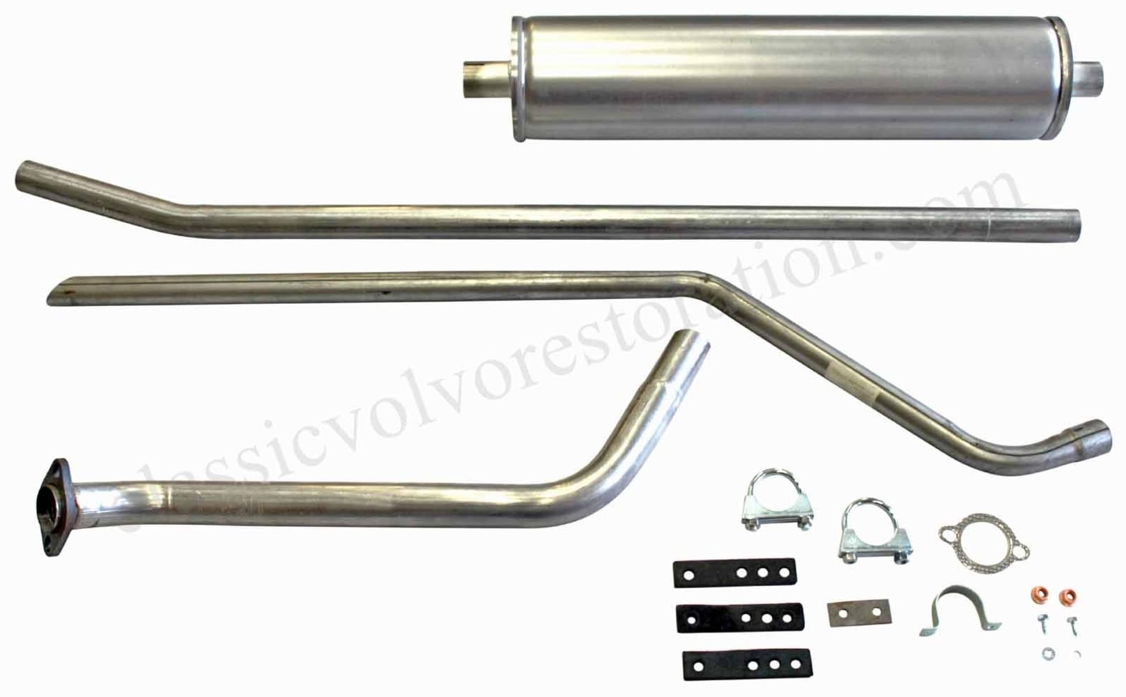 Eksosanlegg for Volvo Duett, 1957-61, B16