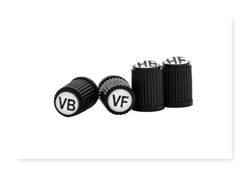 Ventilhette, dekkmarkør 4-pakning — bild 1 av 3