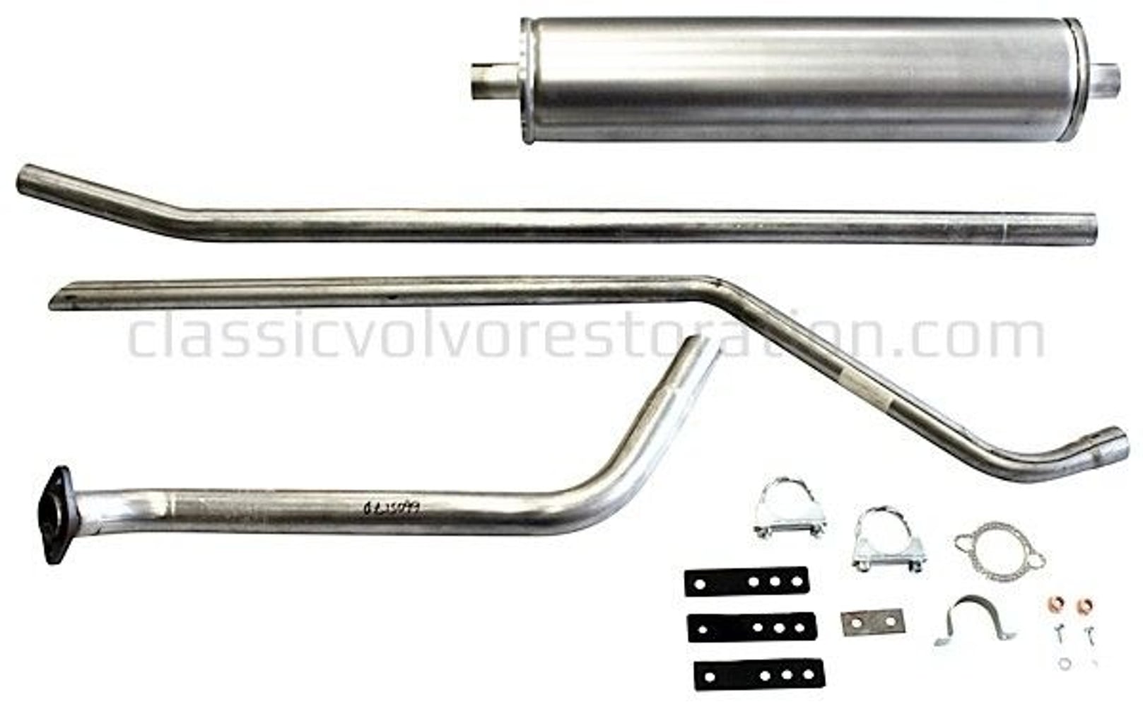 Eksosanlegg for Volvo Duett, 1957-61, B16 — bild 2 av 2