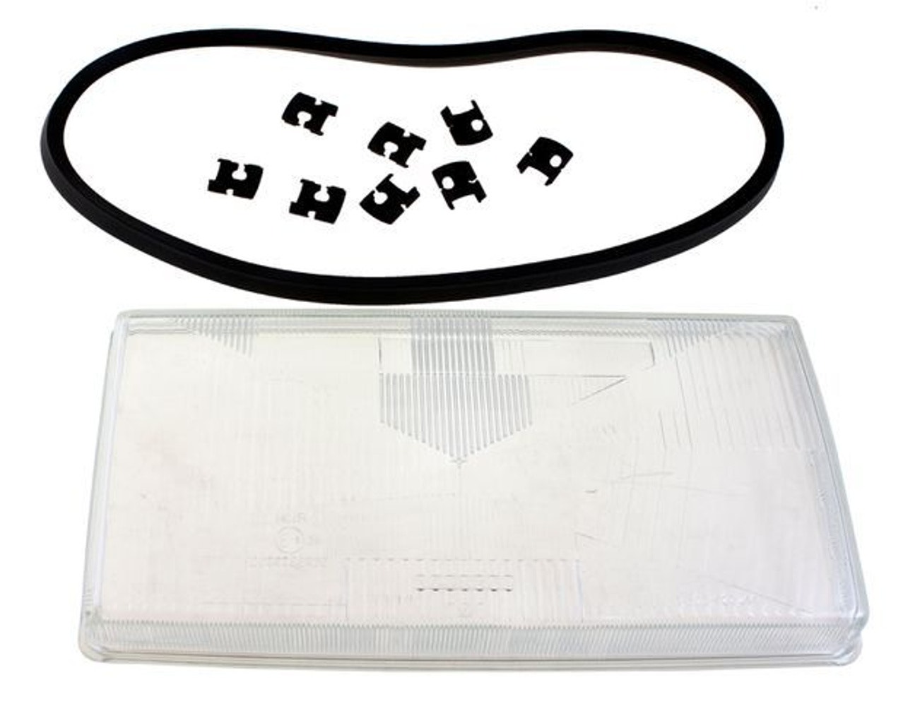 Forlygteglas uden tågelygte Volvo 740 90- RH