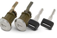 Låssylindersats dør venstre