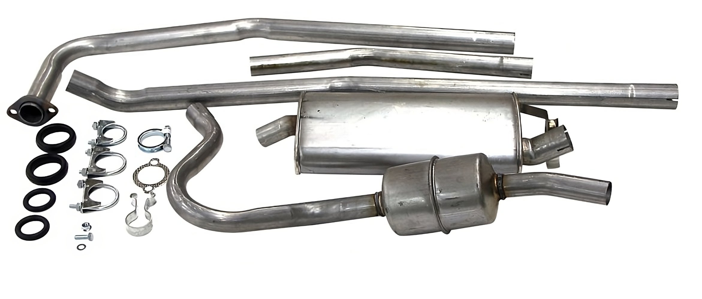 Eksosanlegg for Volvo Amazon, 1962-66, B18