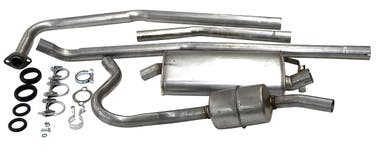 Eksosanlegg for Volvo Amazon, 1962-66, B18