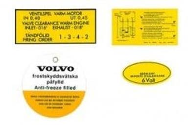 Dekalsett til Volvo B16A