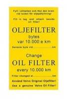 Dekal service oljefilter