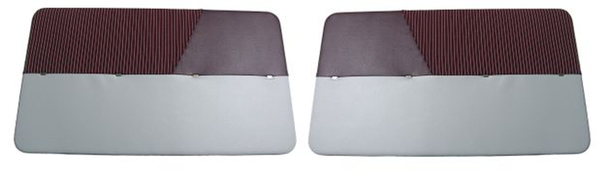 Dørpanel PV 444E-K rød/grå