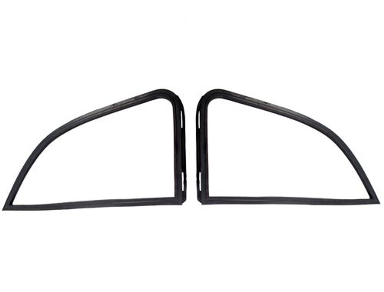 Gummilister bakre sidevindu