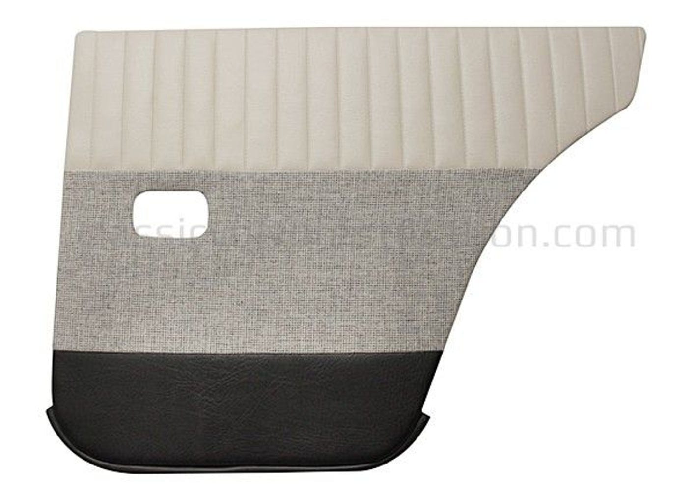 Bakdørpaneler til Volvo Amazon 4d 1959-60, beige/grå/svart — bild 2 av 2
