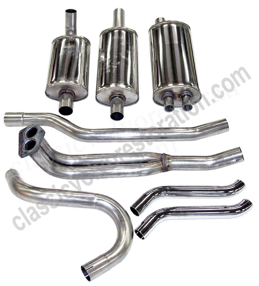 Eksosanlegg rostfritt