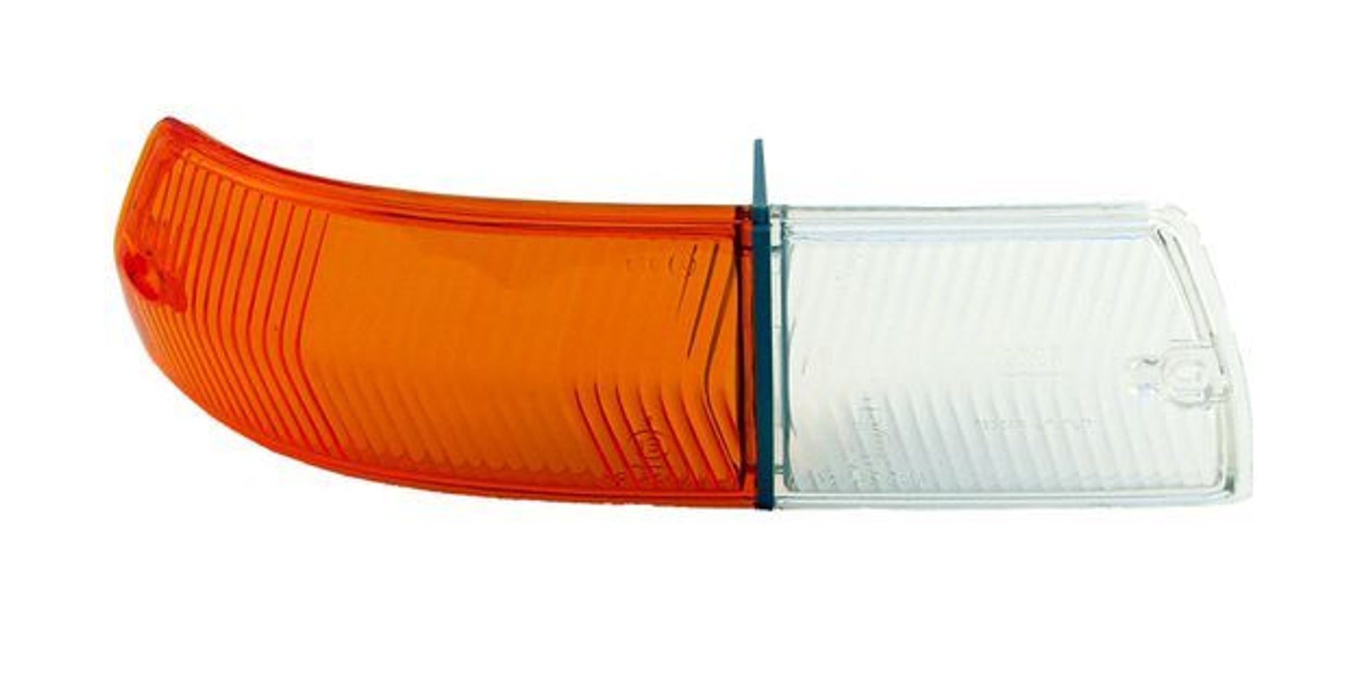 Blinklyglass gul/hvit høyre