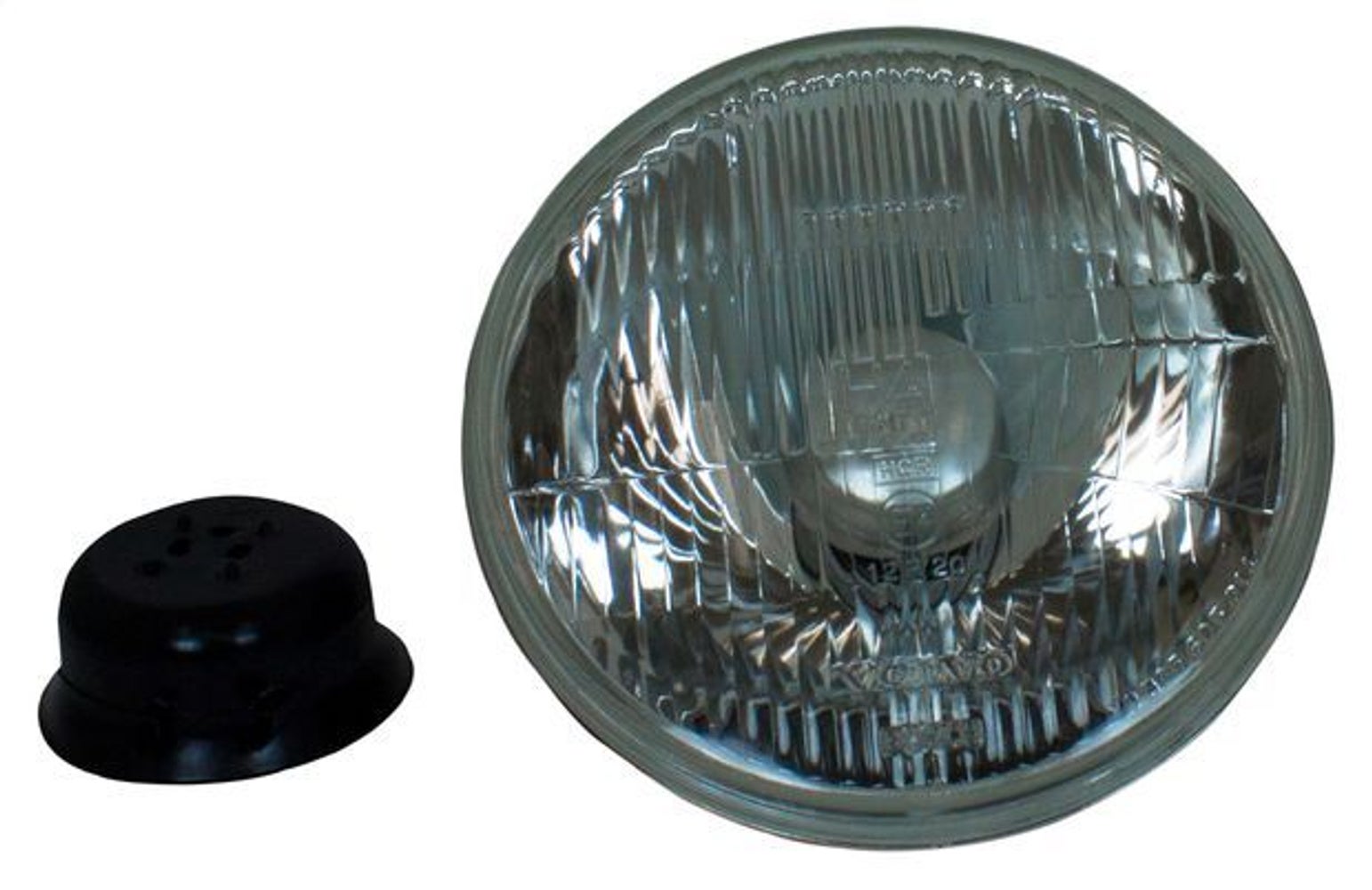 Frontlysinnsats H4 "VOLVO" 7" for Volvo 140, 164