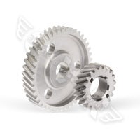 Kamhjulsett fiber/stål