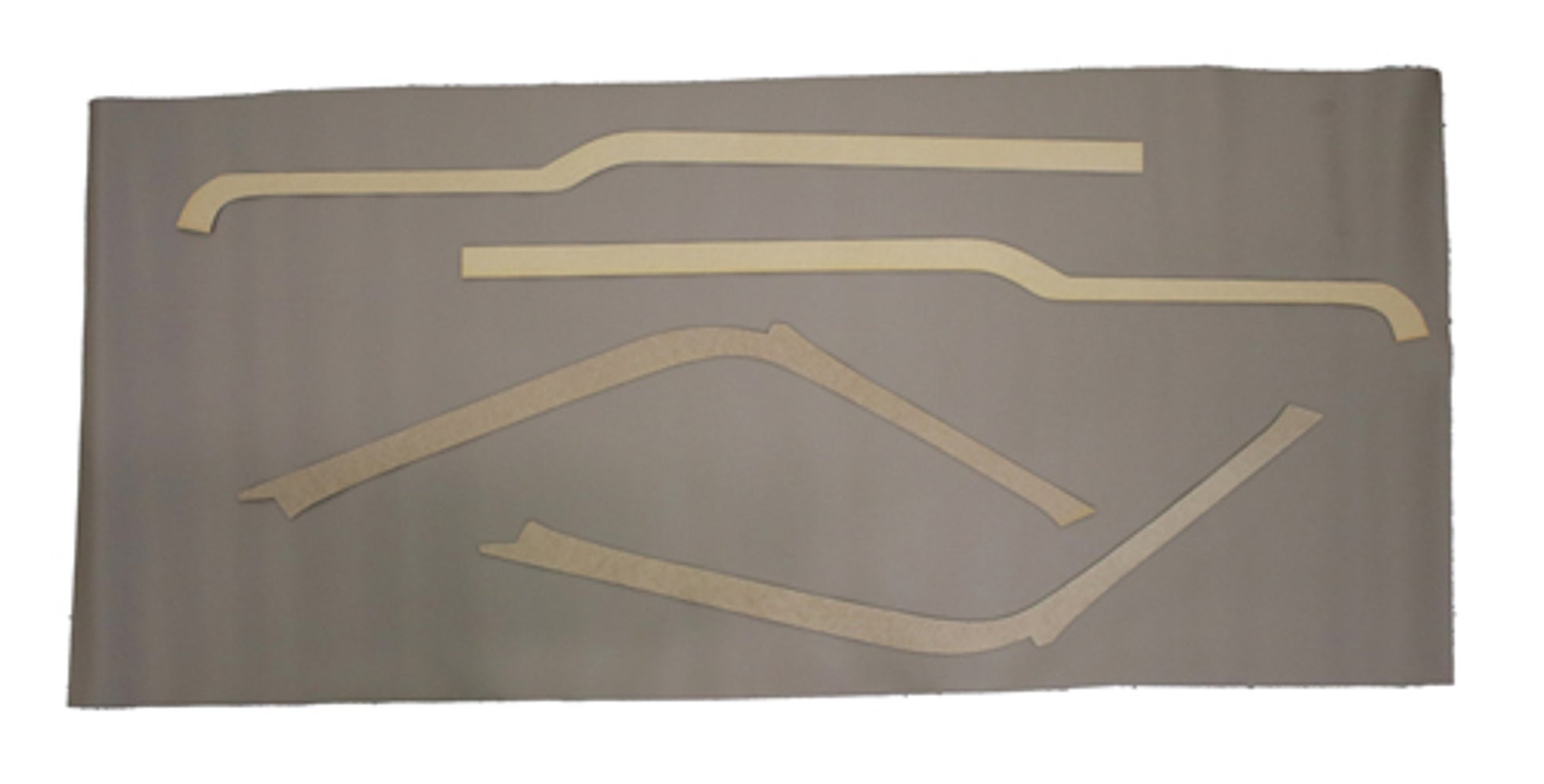 Panelsett B-stolpe/over dør for Volvo Duett 1962-63 nougat