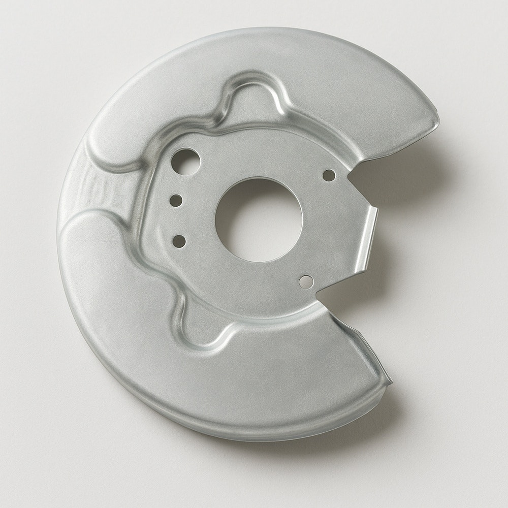 Bremseskjold høyre fram m/ABS