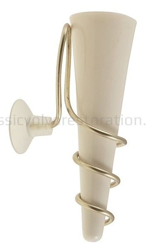 Blomvase til dashbord med sugekopp