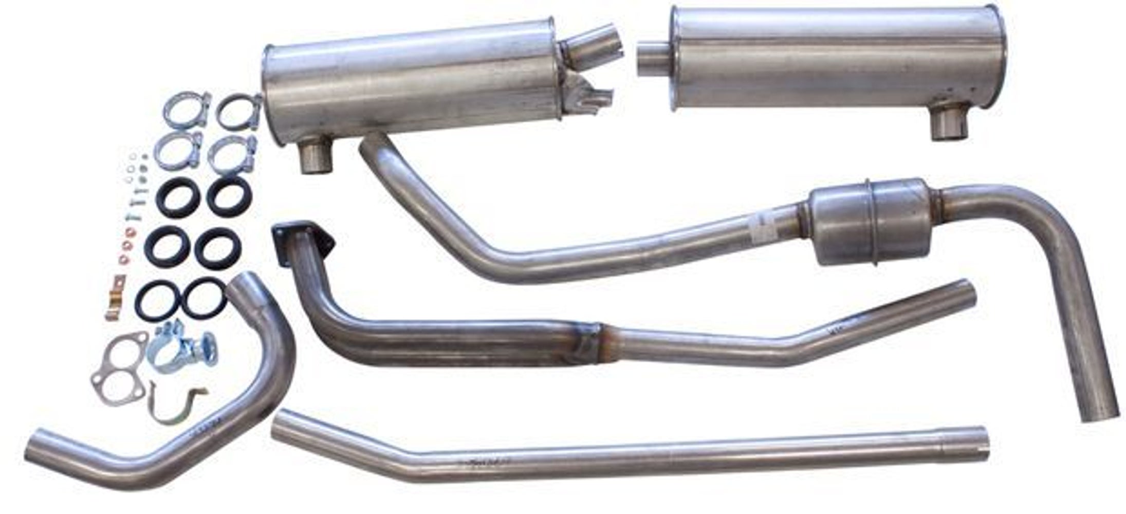 Eksosanlegg for Volvo 140, 1970-73, B20E