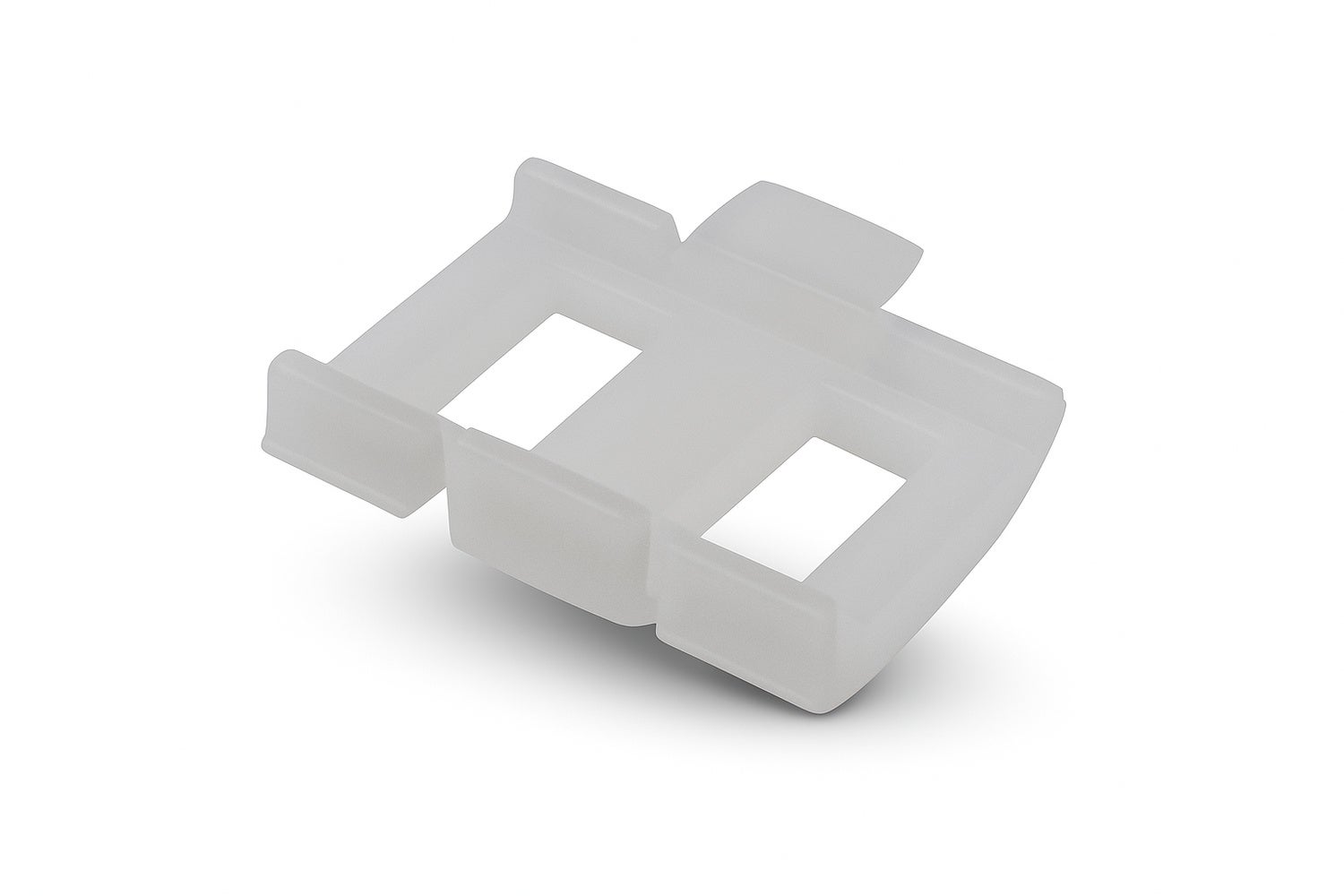 Klips til prydliste hvit