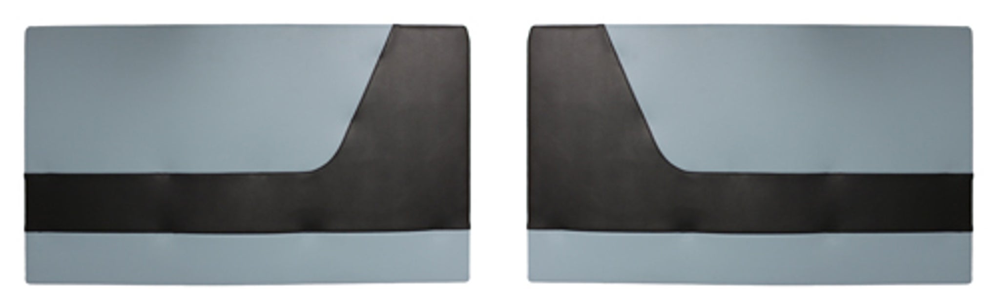 Dørpanel US blå/svart