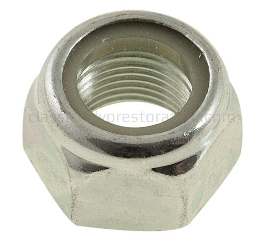 Låsemutter UNF 3/4-16 h=7/8" (22 mm) styresnekke pitmanarm for Volvo Amazon, Amazon Kombi — bild 2 av 2