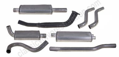 Eksosanlegg for Volvo 1800, 1800ES