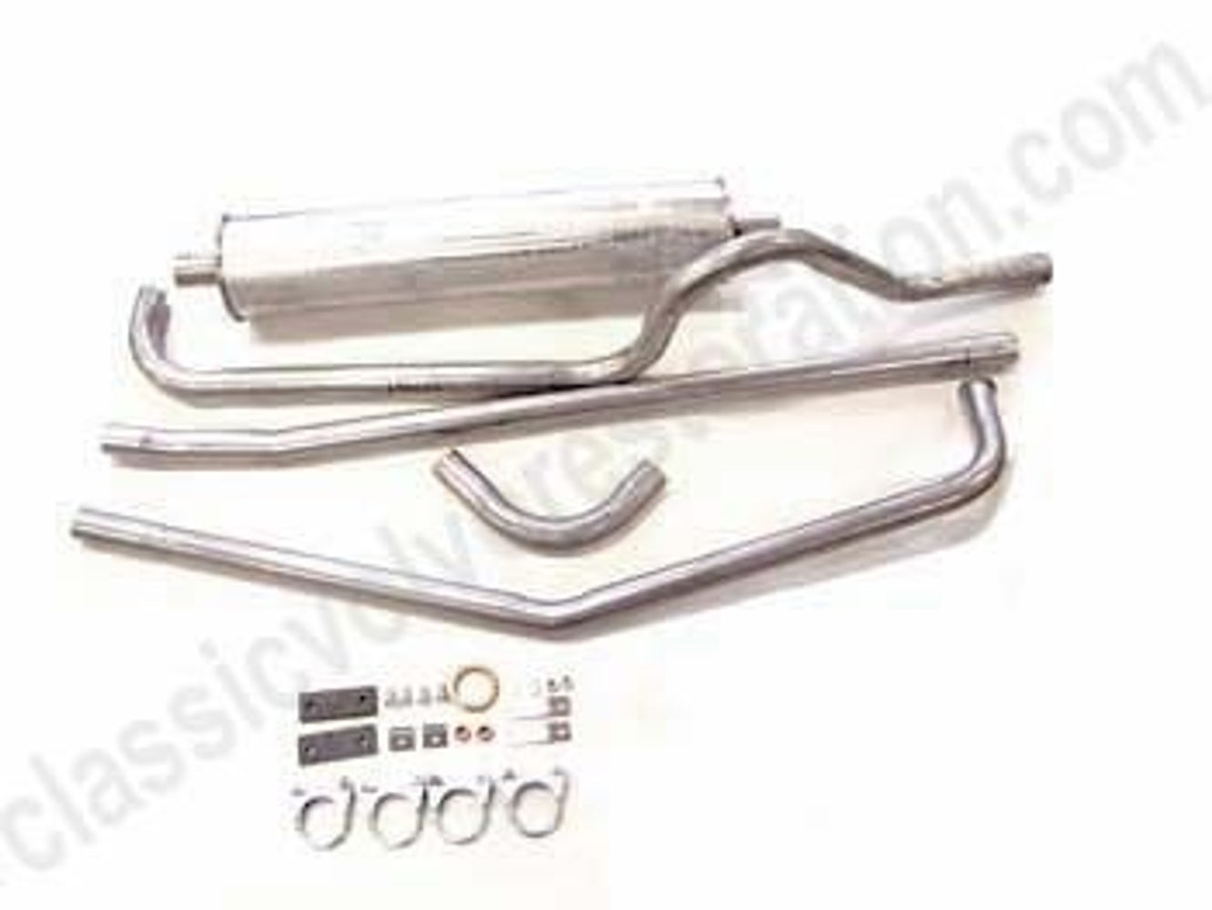 Eksosanlegg for Volvo PV, B4B