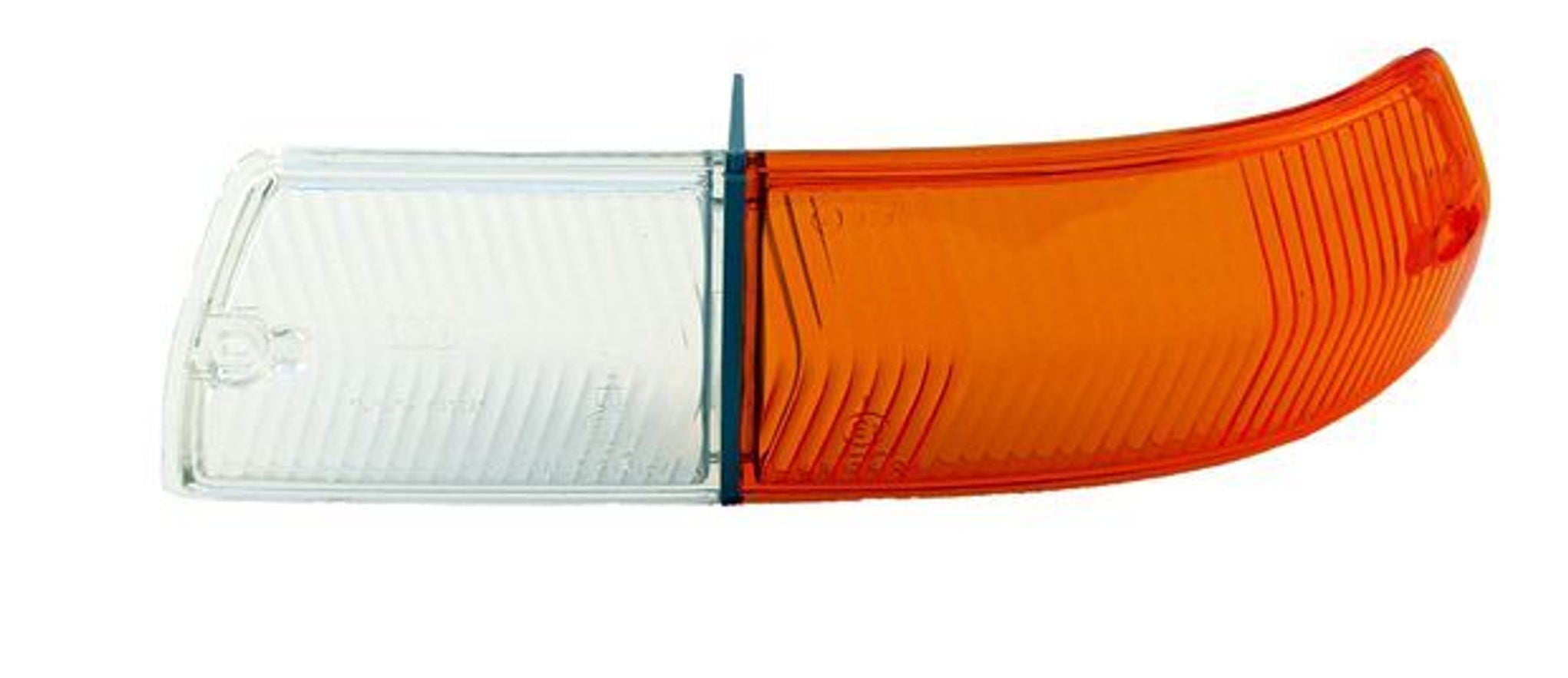 Blinklyglass gul/hvit venstre