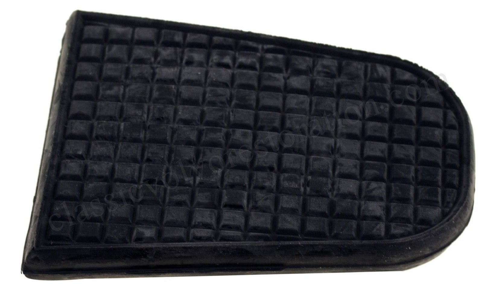 Gummiplate støtfangerhorn bak