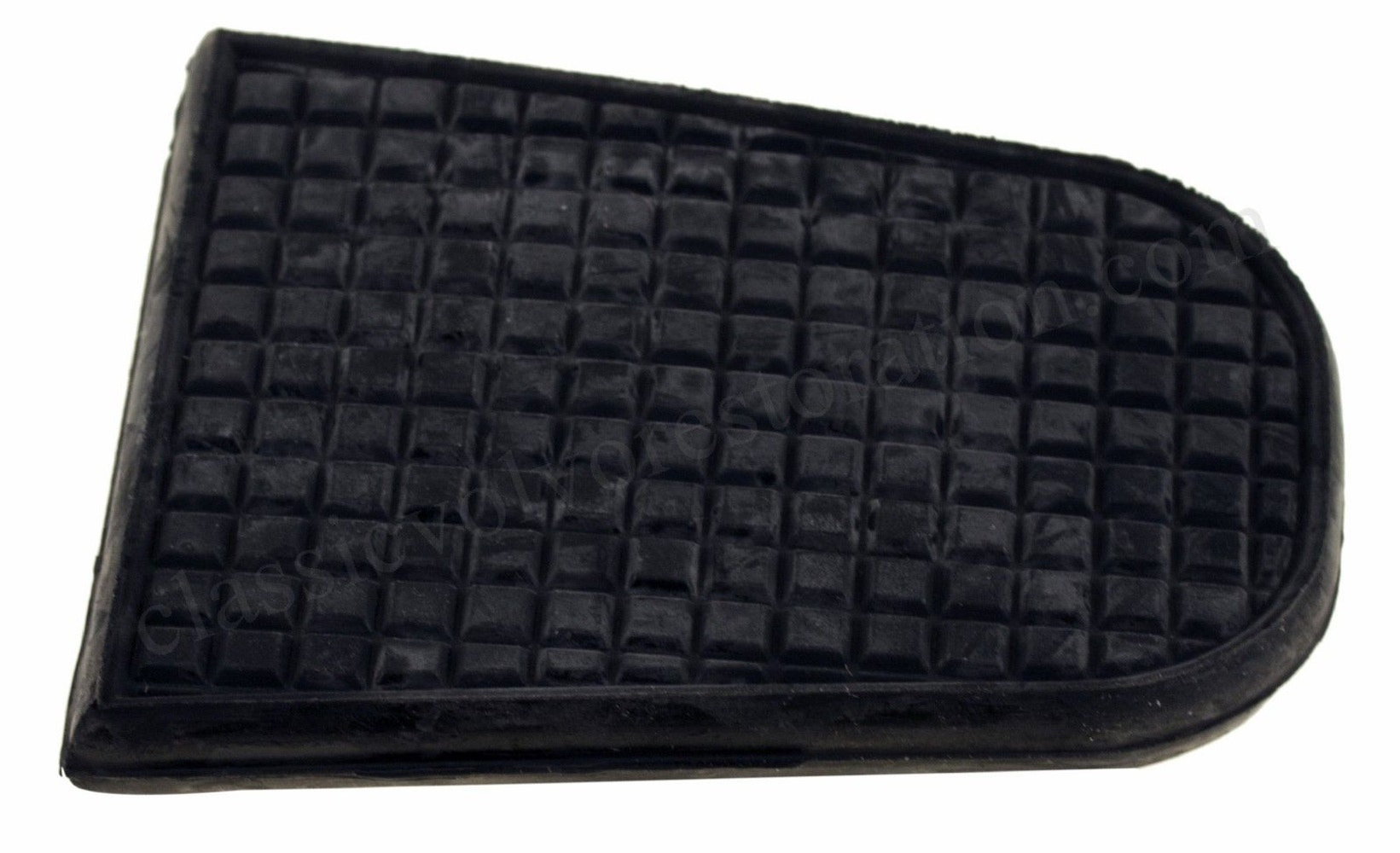 Gummiplate støtfangerhorn bak