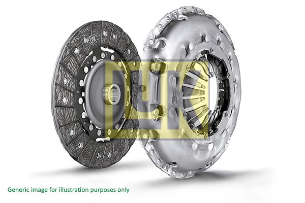 Clutchsett for Volvo 240, 740, 760, 940, 940 1985- M45, M46, M47