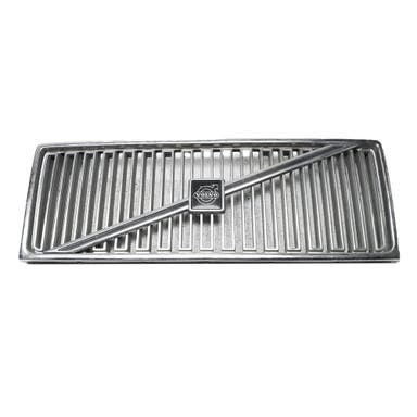 Grill med stripe og emblem til Volvo 740 1984-89, 760 1982-87, forkrommet