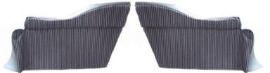 Paneler bak nedre for Volvo PV444 1951-54, blå/grå