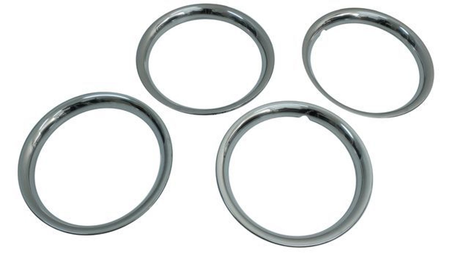 Felgsett 15" rustfritt stål