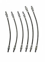 Bremseslangssett metallomspunnet