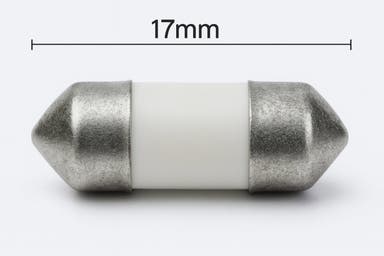 Sikring 25A Porselen (kort) for Volvo PV444, PV544, Duett, Amazon
